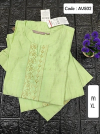 Avaasa Kurtis AV502 - Peach Green, M