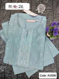 Avaasa Kurtis AV506 - Sky Blue, M