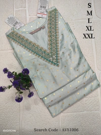 Avaasa Kurtis AV51006 - Peach Blue, S