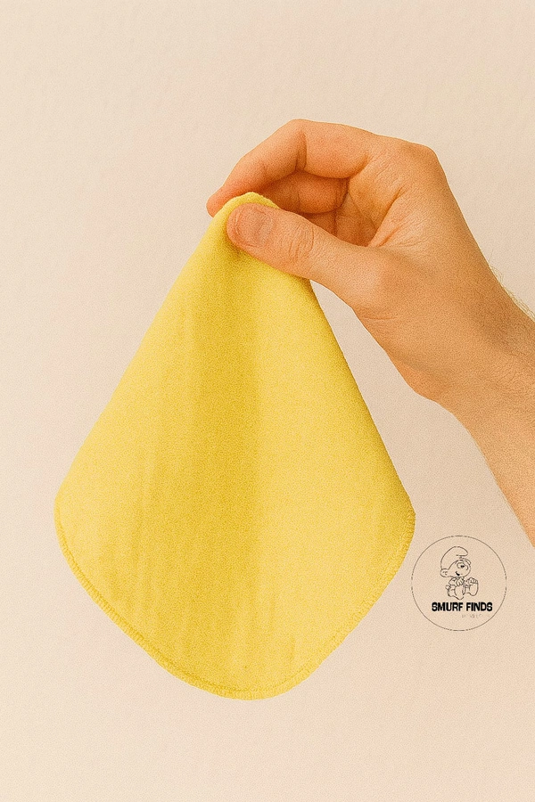 Smurf Finds Baby Muslin Burp Cloth| wipe cloth|kerchief | SMKF2901 - 17 cm x 20 cm size, Assorted