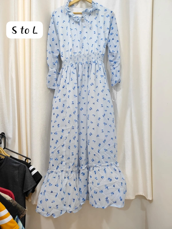 VDT Blue Collared Kurta - Blue, S to L