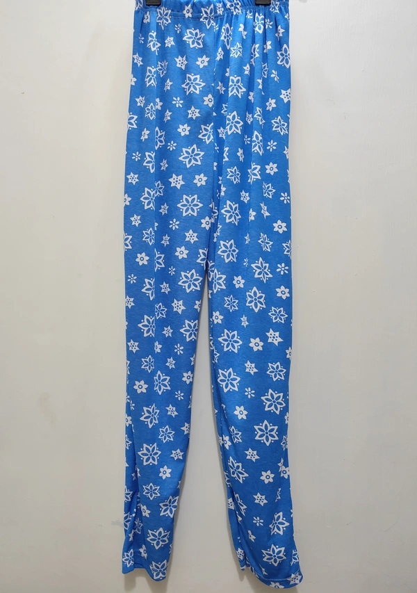 Villows Blue Floral full pant - Free Size