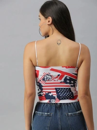 Villows Bra cum Camisole Removable Pads Bra 479 - White, Free