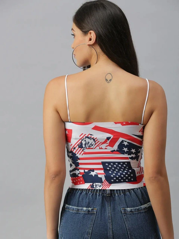 Villows Bra cum Camisole Removable Pads Bra 479 - White, Free