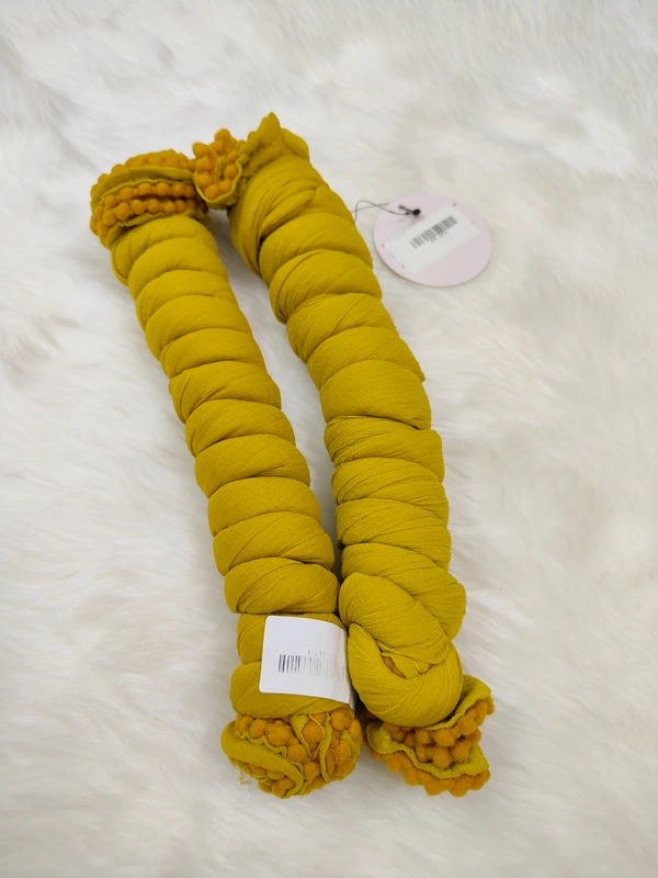 VDT Chiffon Nazim Georgette Duppata GS1370 (Pack of 1 pc) - Fern, FS