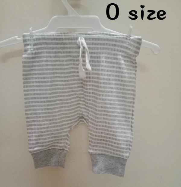 Gerber Grey White Stripe - Grey, New Born