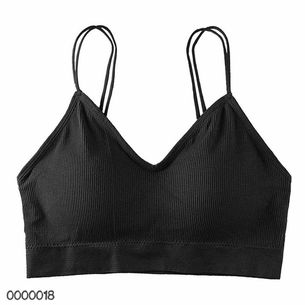 Villows Imported Women's Bra Removable Pad 0000016 - Black, One Size