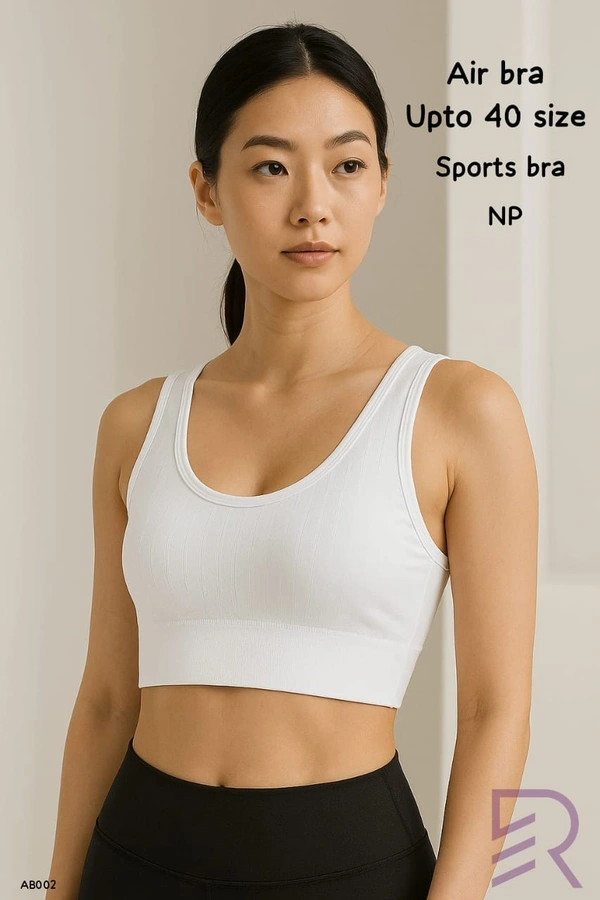 Ruthvi Ethnics Imported Women's Bra |Streachable | Air bra | removable pads | White | AB002 - 40, White