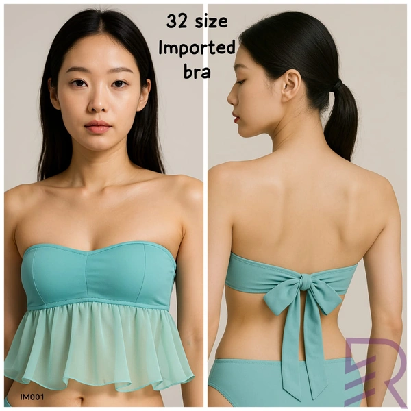 Ruthvi Ethnics Imported Women's Bra |Streachable  | Imported Bra |Sky Blue |IM001 - 32, Sky blue