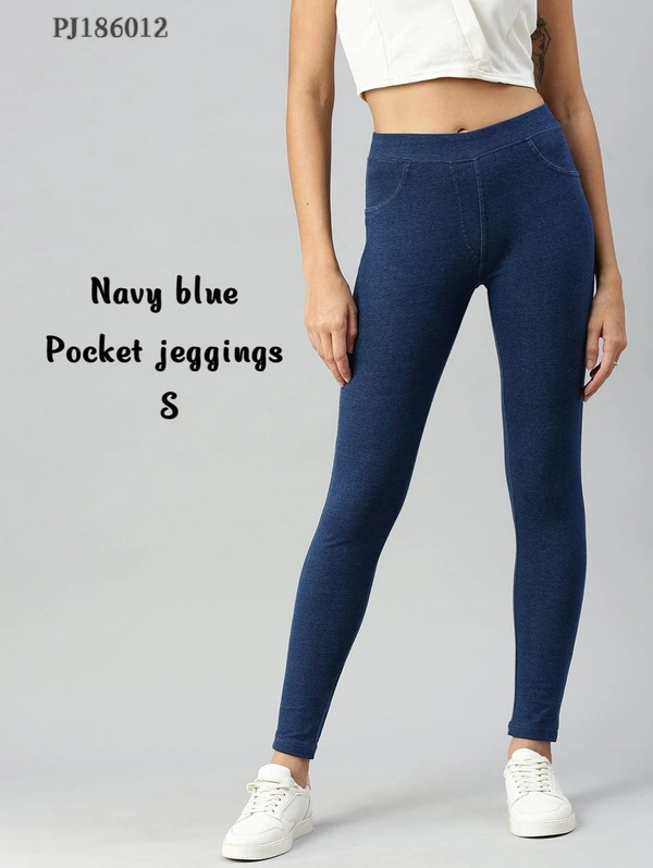 Prisma Jeggings - PJ18612 - S, Navy Blue