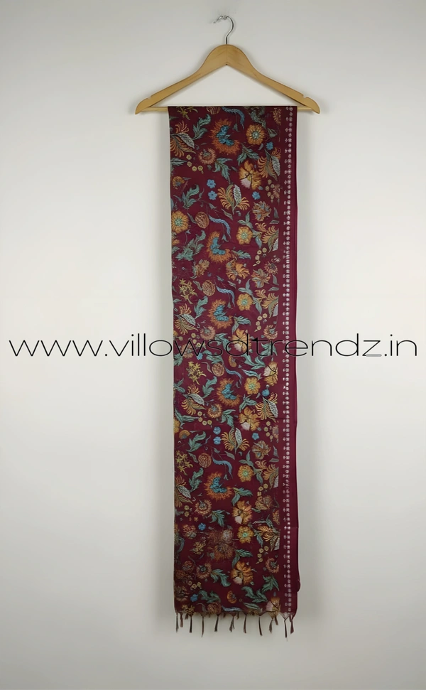 Ruthvi Ethnics Kurti Set With Designer Neck Pattern|Raw Silk Kurti with Pant and khadi Cotton Silk Shawl|Mustered Yellow | RS58005 - M, Mustered Yellow