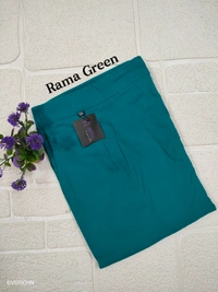Ruthvi Ethnics Linen Cotton Kurti Pants KP23225302 - 4XL, Rama Green