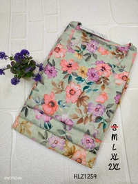 Hanshita Linen Zari Kurti HLZ1259 - LighT Green, M