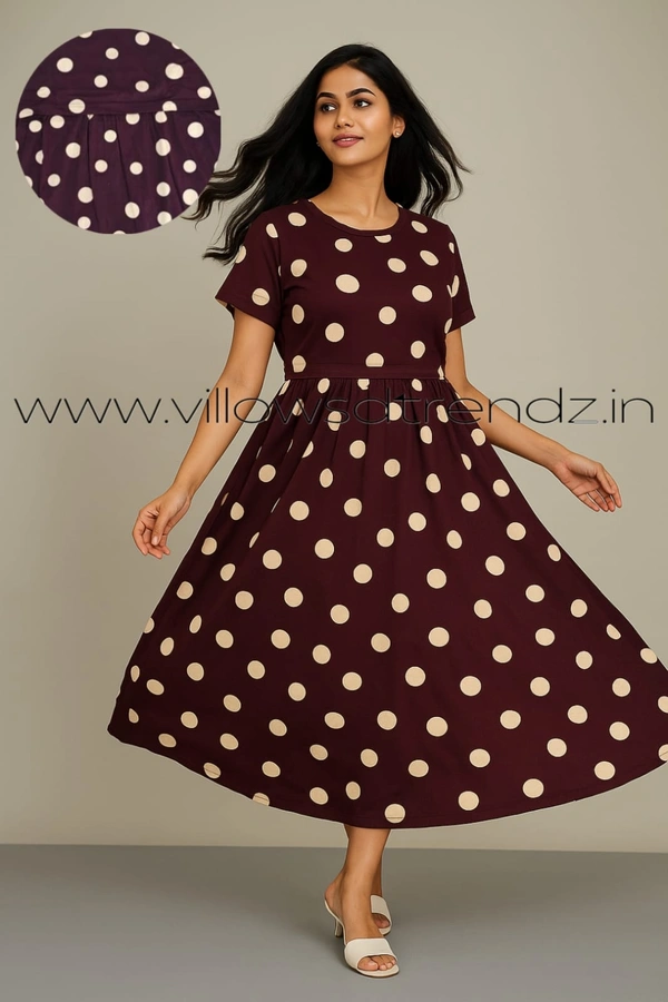 Smurf Finds Maternity Feeding Lounge Wear | Maroon | MGF30055 - Maroon, M