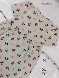 Smurf Finds Maternity Feeding Lounge Wear MFG31012|1 - Light Grey, L