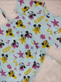 Smurf Finds Maternity Feeding Lounge Wear | Pullup Gown| Zipless| Full Length| 52 inches height|Peach Green | MGF310061 - Peach Green, 2XL