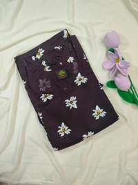 Ruthvi Ethnics Maternity Maxi|Feeding Maxi| Frock Nighty| Night Gown| Nighty| Invisible Zip on Both Sides| Back side adjustable Knot| Puff Sleeve| Navy blue | FG400013 - Navy Blue, Bust: 44|Ht: 46{2XL)