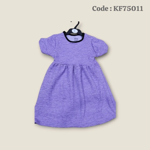 Disney Organic Cotton Crush Frock for Girls KF75011 - Blue, 7 - 8 yr