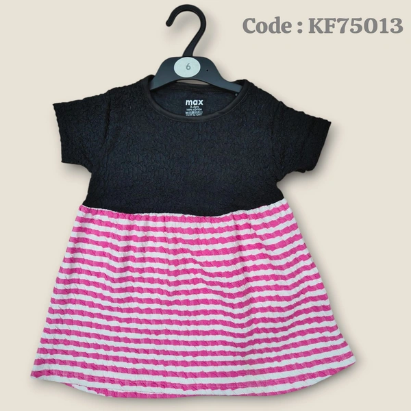 Disney Organic Cotton Crush Frock for Girls KF75013 - Black, 3 - 4 yr