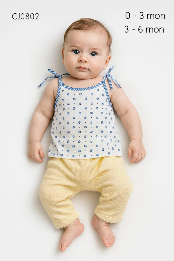 Smurf Finds Organic Cotton Unisex Jhabla's| 100% Cotton| Perferct for New Borns|Safe Prints| Sky Blue | CJ0802 - 3-6 Month, Sky Blue