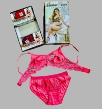 Feather touch Pack of 1 combo Braciers and Panties FT3001 - 36, Assorted