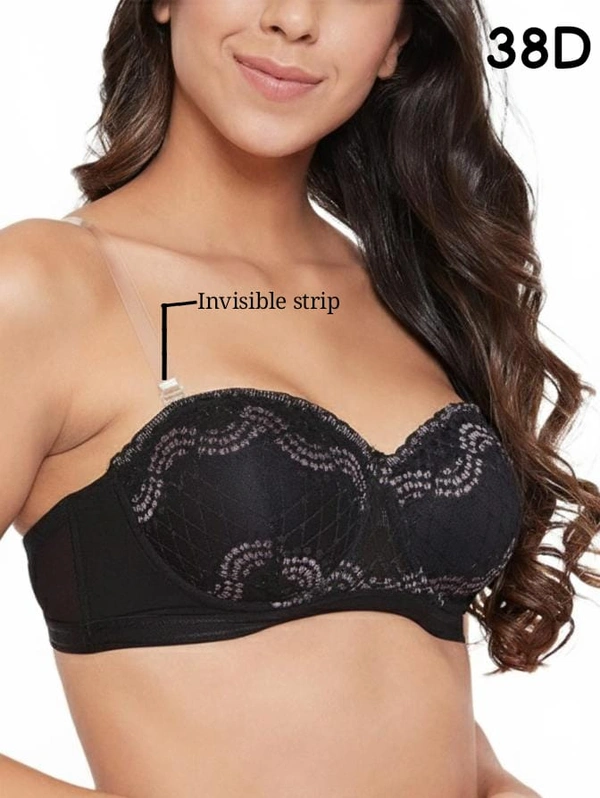 Clovia Padded Daily Wear Bra| Black | CL13012 - Black, 38 D