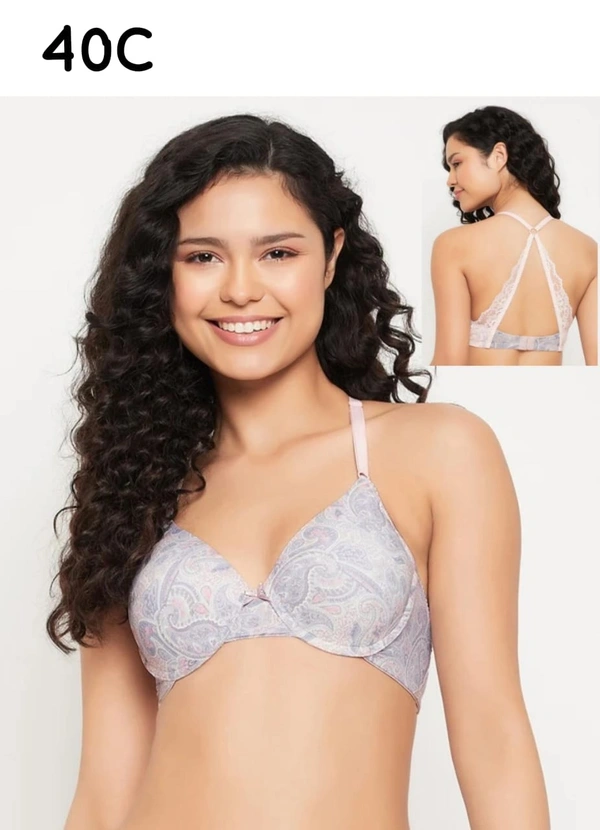 Clovia Padded Daily Wear Bra| White | CL13010 - White, 40 C