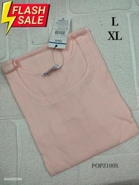 Twill Blue Popcorn Kurti POP21005 - Pink, XL