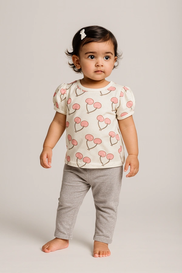 Smurf Finds Premium Cotton Printed Organic Cotton Unisex TShirt| 100% Cotton | Half White | T65015 - 6 year, Half White, 1