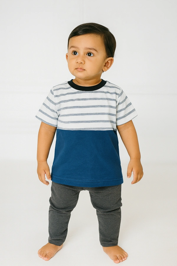 Smurf Finds Premium Cotton Printed Organic Cotton Unisex TShirt| 100% Cotton| Blue | T65022 - 10 Year, Blue, 1