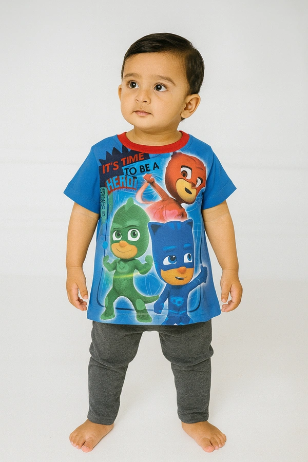 Smurf Finds Premium Cotton Printed Organic Cotton Unisex TShirt| 100% Cotton | Blue | T65021 - 2 Year, Blue, 1