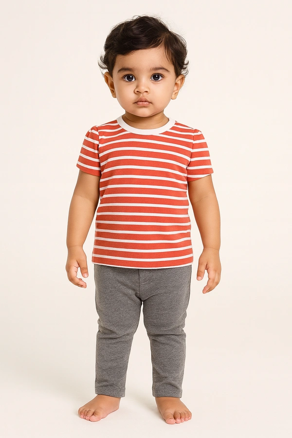 Smurf Finds Premium Cotton Printed Organic Cotton Unisex TShirt| 100% Cotton| Red | T6502 - 12 Year, Red, 1