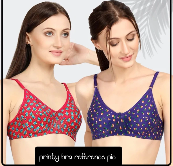 Prithvi Printy camisole soft and comfort fabric Back Closure - hook and eye, Non padded, B-017/PRINTY - 85, Black