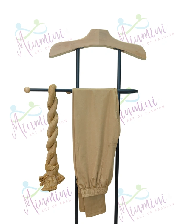 Villows Shimmer Leggings Chudithar Fit Leggings| Full Length| Dark Gold| 19505 - 3XL, Dark Gold, Only Leggings