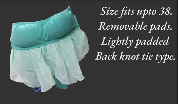 Villows SleevelessLightly Padded Back Knot tie type Bra 475 - Green, One Size