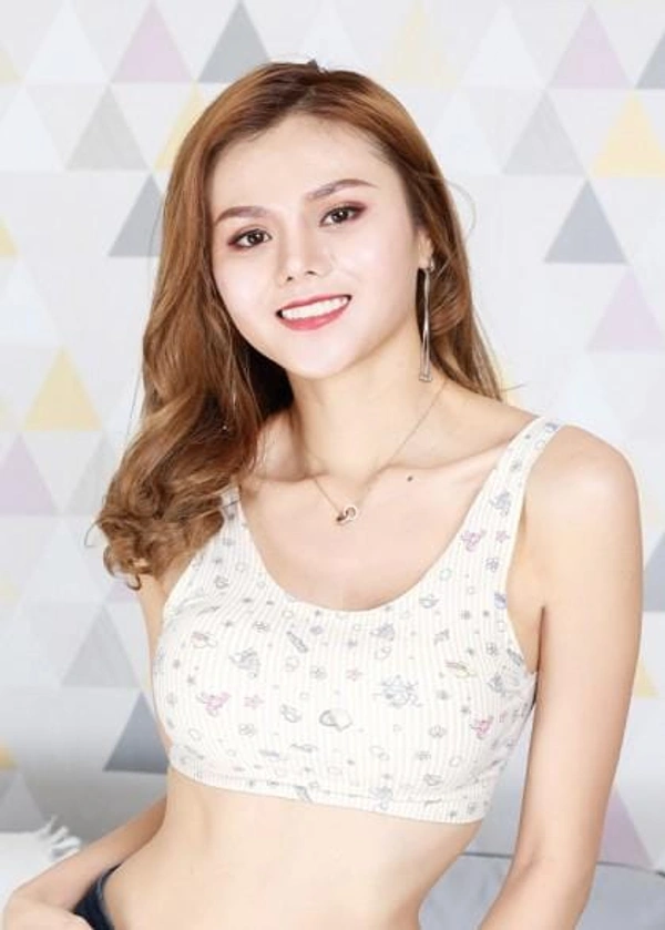 Villows Sports Bra with Removable pads 477 - Pink, One Size