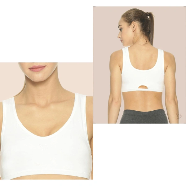 Twin bird Sports vest SV1175 - White, S