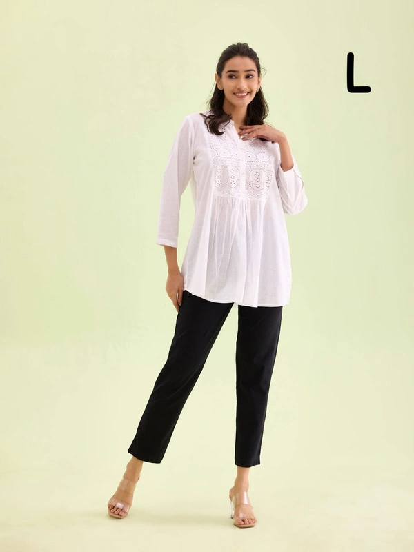 Go Colors Women's Kurti Pants | Black | KP20005 - Black, L