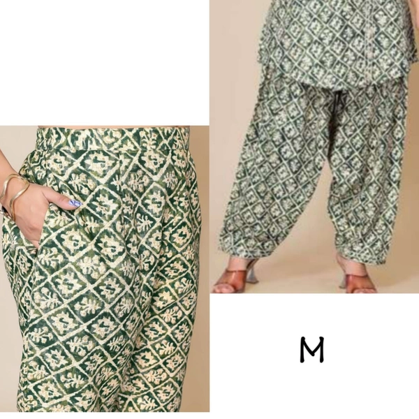 Red Tag Womens Pyjama Bottom |Green | RT15002 - Green, M