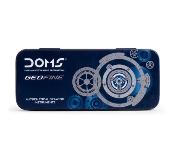 Doms Geofine Mathematical Drawing Instruments Box & Geometry Box Pack of 1