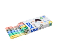 Doms Hexel Ball Pen  - 20 Pieces, Red