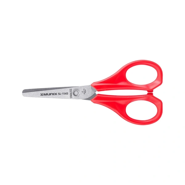 Kangaro Munix Scissors SL1145 / 120mm - 1 Piece, 4.7 inch, Red
