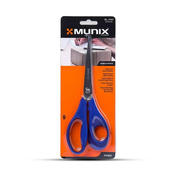Kangaro Munix Scissors SL1183 / 210mm - 1 Piece, 8.2 inch, Blue