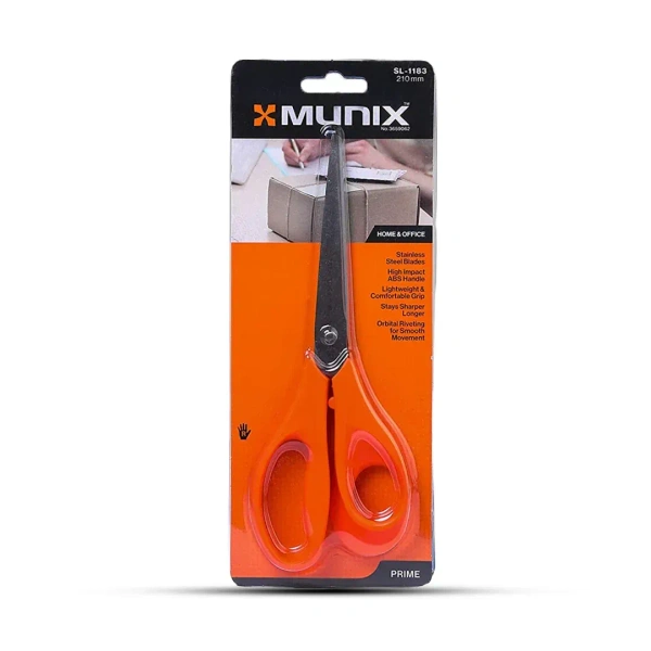 Kangaro Munix Scissors SL1183 / 210mm - 1 Piece, 8.2 inch, Web Orange
