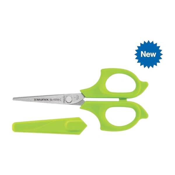 Kangaro Munix Scissors SL1550C / 185mm - 1 Piece, Cyan Aqua