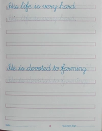 Kamal Learn to Write Cursive Writing Part 5