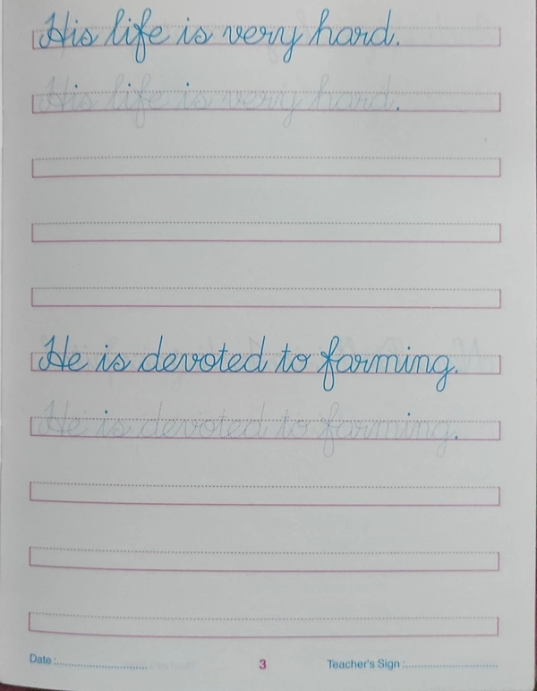 Kamal Learn to Write Cursive Writing Part 5