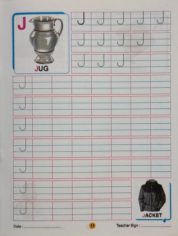 Kamal Learn to Write ALPHABET ABC Capital Letters