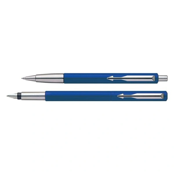 Parker Vector Standard Fountain Pen & Ball Pen - Blue