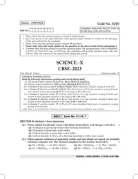 Shiv Das CBSE 2024 Exam Past 7 Year Board Papers + Sample Papers Science Class 10